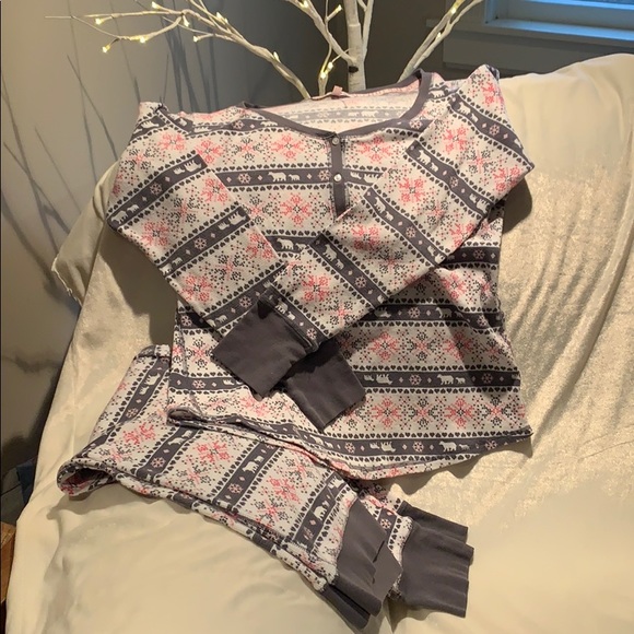 Victoria's Secret Other - V Secret fair isle thermal pj’s SZ LG